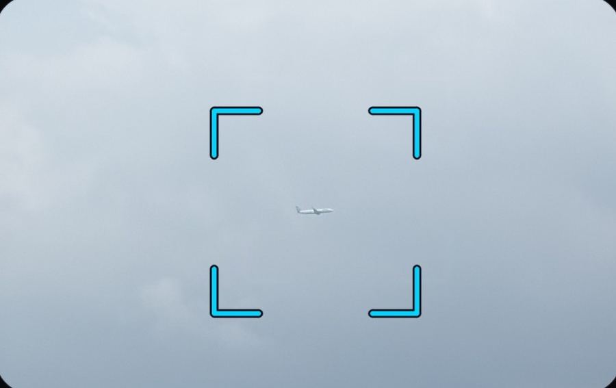An Airbus A321neo on approach
